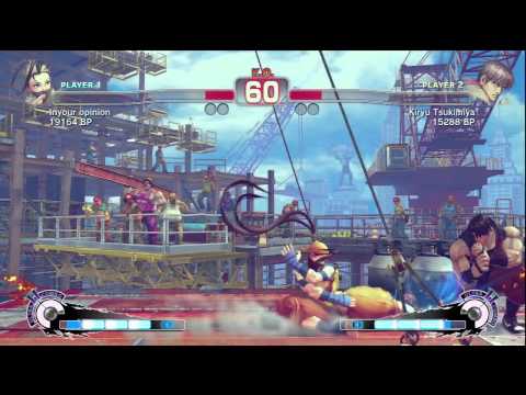 SSF4: Iyo (Ibuki) VS Kiryu Tsukimiya (Guy)