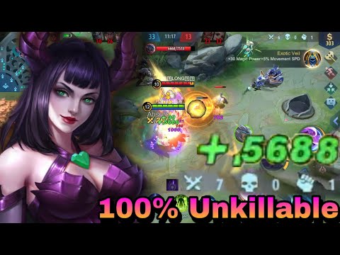100% Unkillable! Top Global Alice Full Gameplay | Alice Mobile Legends | MLBB