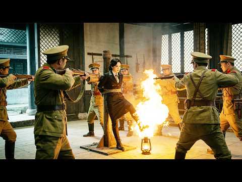 被俘女特工只用一句日語，就讓日軍陣腳大亂，最終全軍覆沒！🔥 抗日 | kungfu | Action