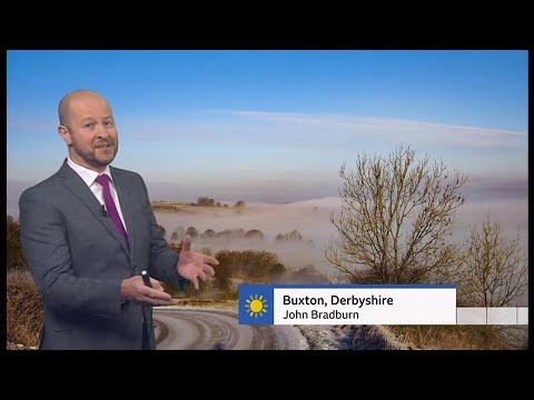 Weather images of the day - Cold and foggy (UK) - BBC&ITV - 21/01/2023 (b)