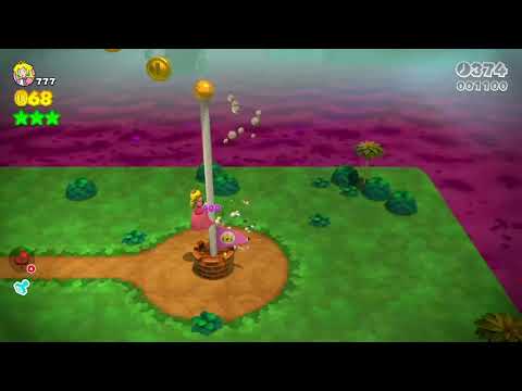 Super Mario 3D World (Switch) 6-4 Itemless Speedrun - Time: 26 (Former WR)