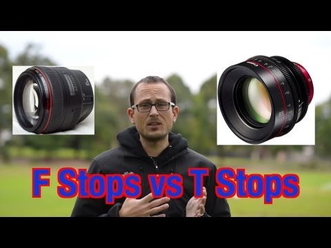 F Stops vs T Stops - what is the difference?