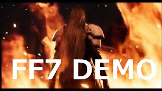 FINAL FANTASY 7 VII REMAKE DEMO Walkthrough Gameplay  (FF7 PS4)