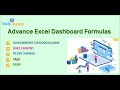 Excel 13: Advance Excel Dashboard Formulas - Filter | Take | Drop | Sort | ChooseRows or Columns