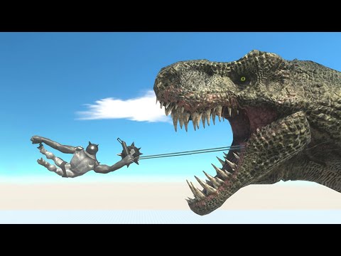 Spider Web Dinosaurs - Animal Revolt Battle Simulator