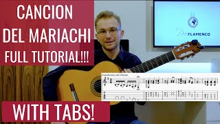 Download lagu Cancion del Mariachi Guitar Lesson (TABS) / Desperado Guitar Tutorial mp3