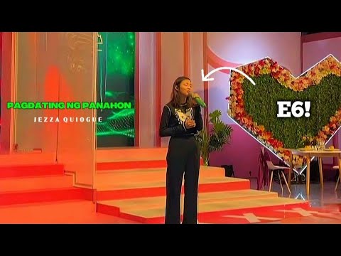 Jezza Quiogue "Pagdating ng panahon" Rehearsal TNT