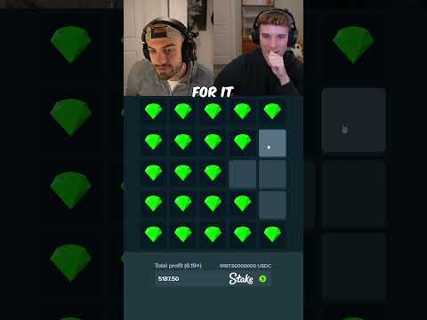 $1,000 STAKE MINES BET