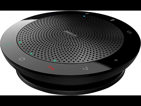 Jabra Speak 510 Wireless Bluetooth Speaker for Softphone and Mobile Phone  Portable Speaker