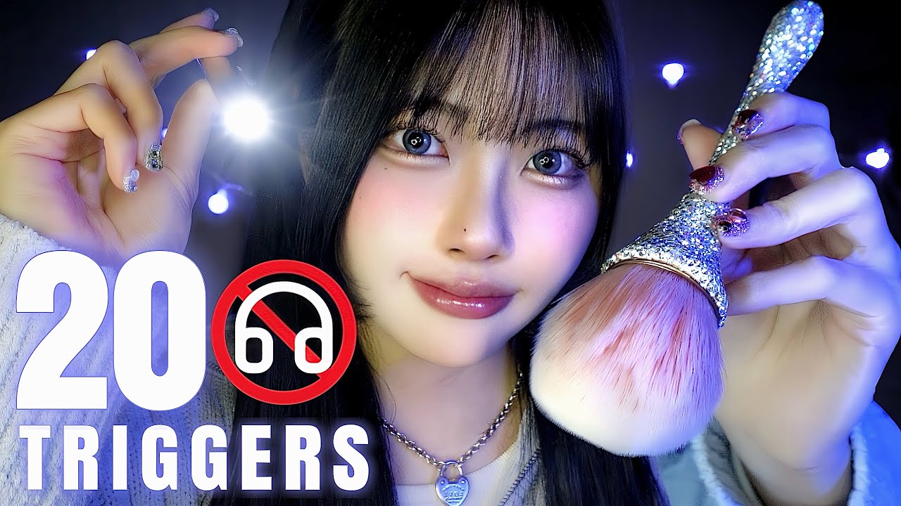 【ASMR】イヤホンが壊れた人向け!20種類のゾクゾクする音🤤|20Tingly Triggers - inASMR