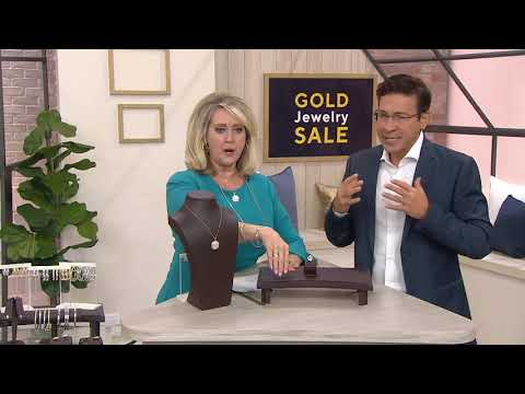 Adi Paz 1/5 cttw Diamond & 14K Gold Leaf Ring on QVC