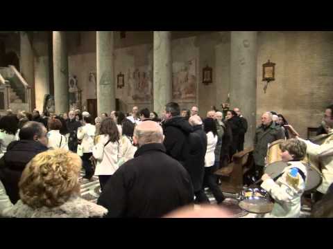 Festa di San Giuseppe da Leonessa a Roma. 17/02/2013.