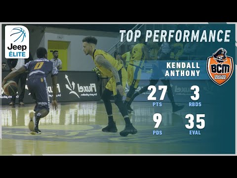 Kendall Anthony 27PTS, 9AST vs Fos-sur-Mer | Highlights Jeep® ÉLITE