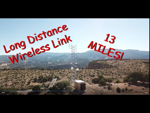Long Distance Point to Point link using Ubiquiti AirFiber