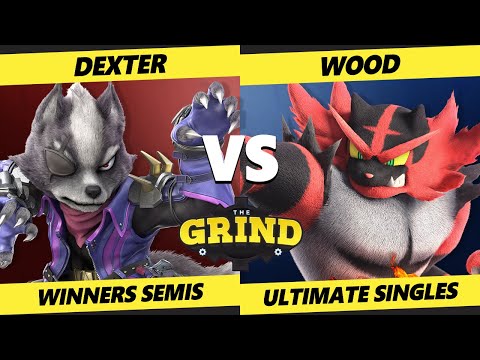 The Grind 155 Winners Semis - Dexter (Wolf) Vs. Wood, J.D. (Incineroar) Smash Ultimate - SSBU