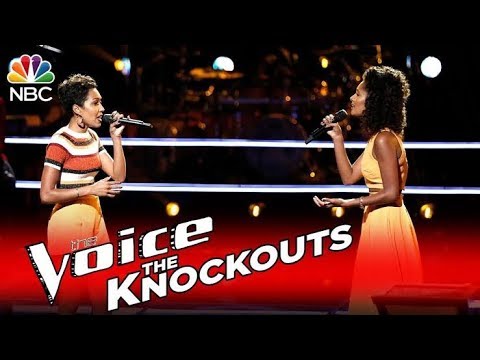 The Voice 2016 Knockout - Whitney & Shannon- 'I Won't Give Up'