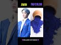 BTS Members Favorite Color Bts Army Kpop Shorts