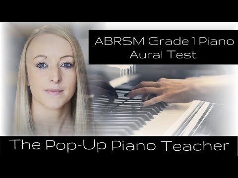ABRSM Grade 1 Piano - Aural Test Tutorial