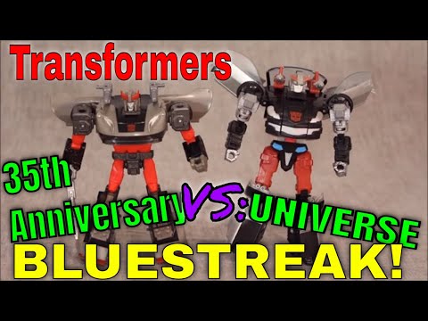 Transformers 35th Anniversary Bluestreak - GotBot True Review NUMBER 657