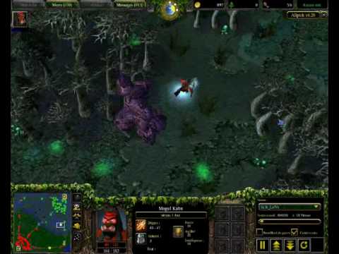 DotA-Roshan killed by axe lvl1!!