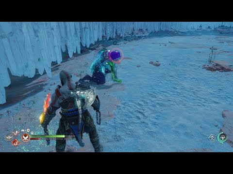 God of War Ragnarök Destroying The 3 Berserkers of Alfheim Under 3 Minutes!