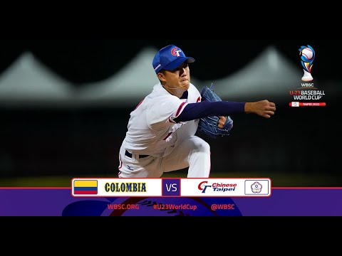 Highlights: Colombia vs. Chinese Taipei - WBSC U-23 Baseball World Cup - Opening Round