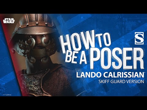 Lando Calrissian (Skiff Guard) Sixth Scale by Sideshow | How to Be a Poser