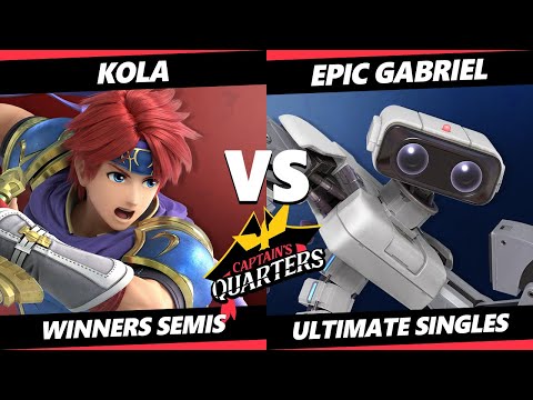 Captain's Quarters 3 Winners Semis - Kola (Roy) Vs. Epic Gabriel (ROB) SSBU Singles