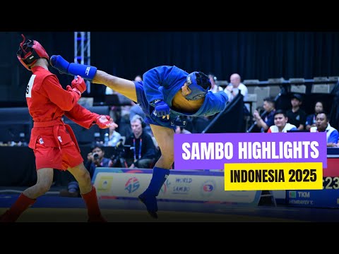 SAMBO HIGHLIGHTS: World Youth and Junior Championships 2025 in Indonesia - Day 2