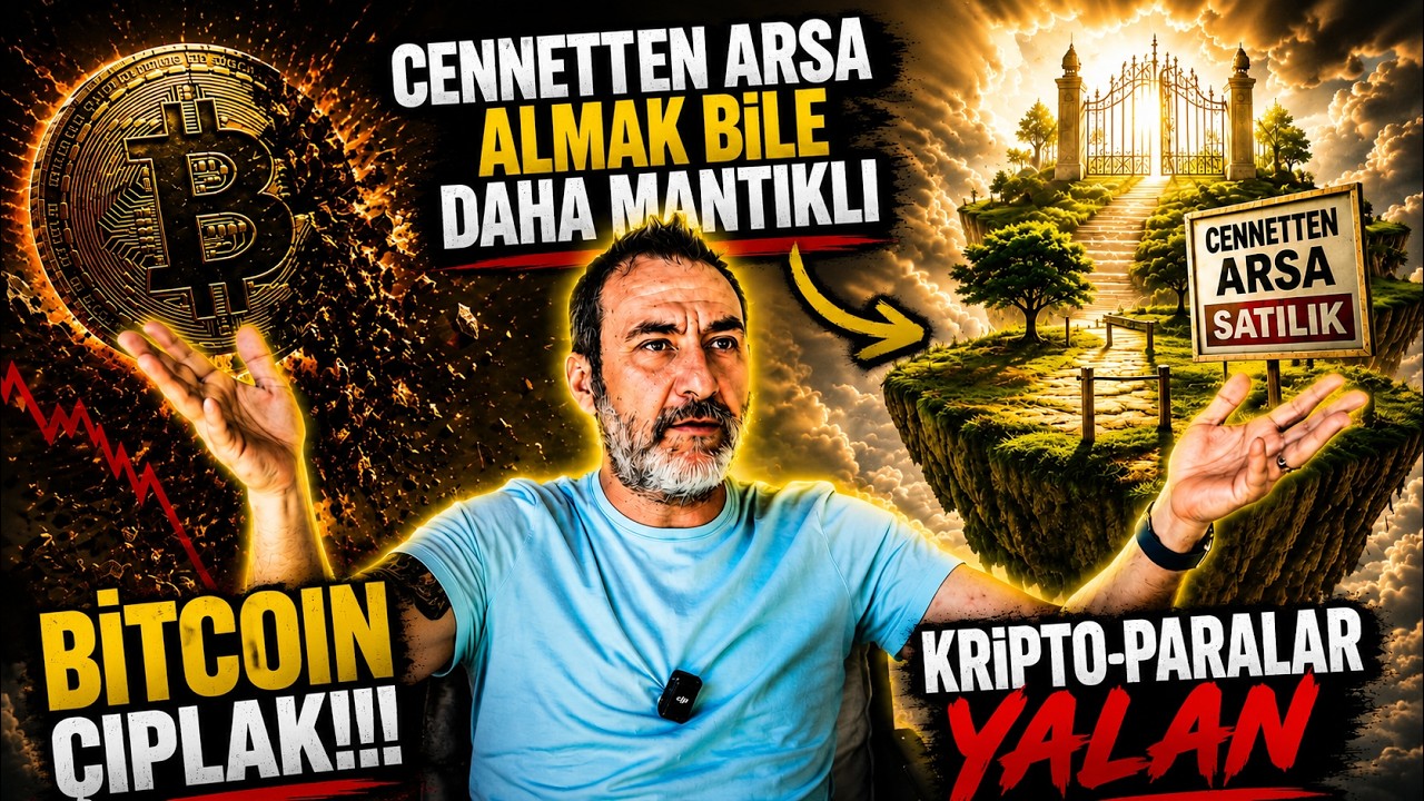 BİTCOİN 1 DOLAR BİLE ETMEYECEK! Kripto Para 5 Yıl İçinde Yok Olacak!