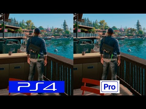 Watch Dogs 2 | PS4 VS PS4 PRO | GRAPHICS COMPARISON | Comparativa
