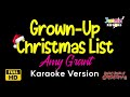 Grown Up Christmas List Amy Grant Karaoke Version