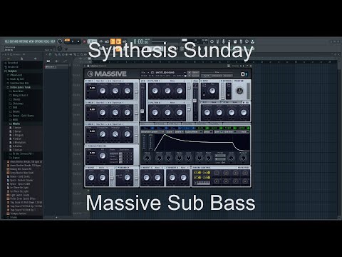 Synthesis Sunday Massive Sub Bass