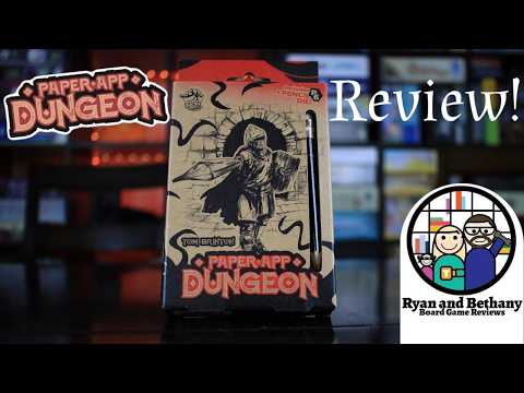 Ryan reviews Paper App Dungeon!