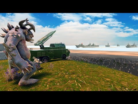 SAURON'S ARMY WAS TRAPED BETWEEN TWO ARMIES ON THE BEACH - WARHAMMER 40K - UEBS 2