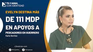 Evelyn destina más de 111 mdp en apoyos a pescadores en Guerrero
