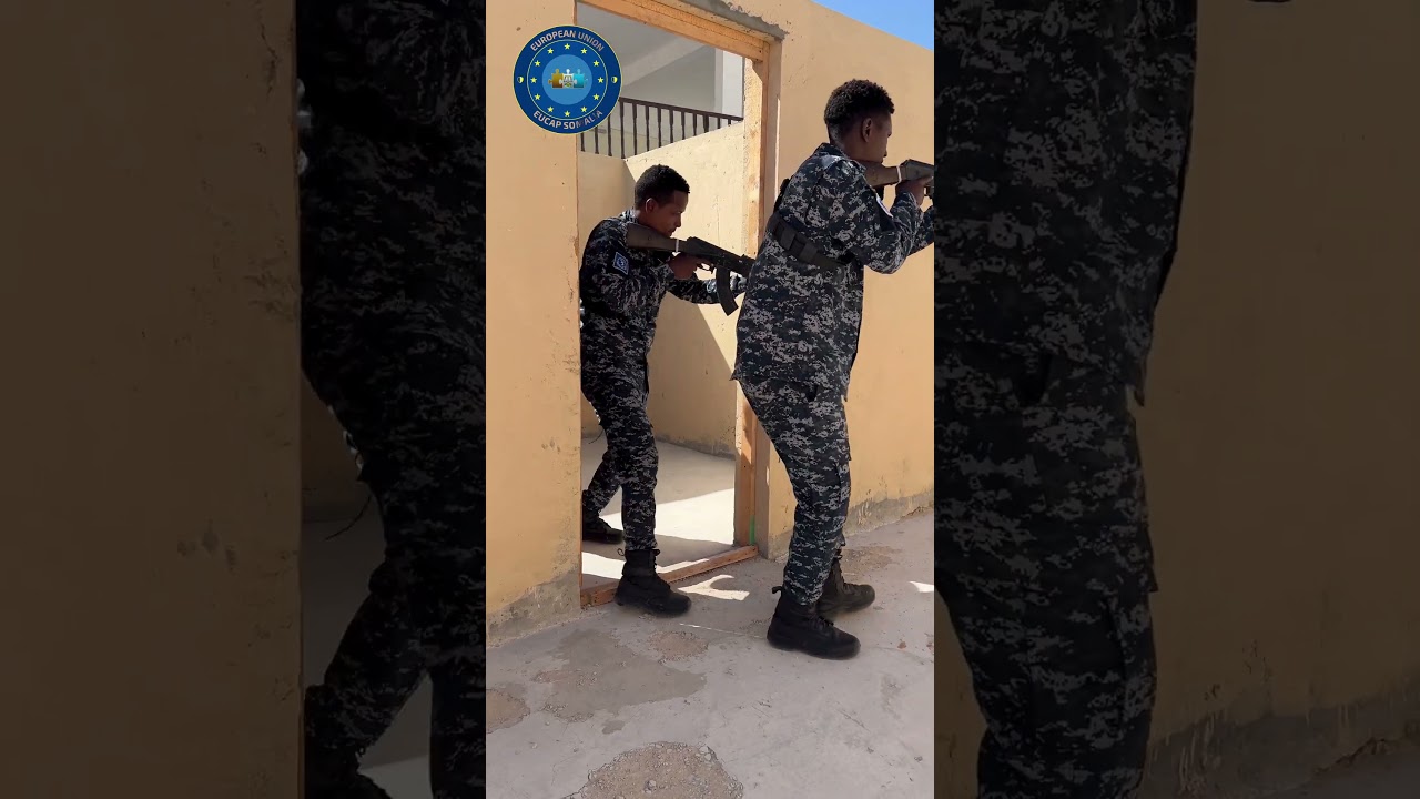 CQB Training Somalia Police Force - Department of Coast Guard