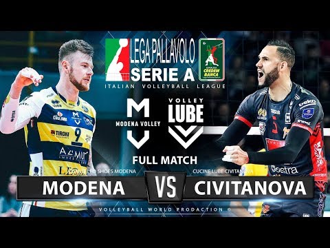Modena vs. Lube Civitanova | Full Match | Italian Volleyball League 2019