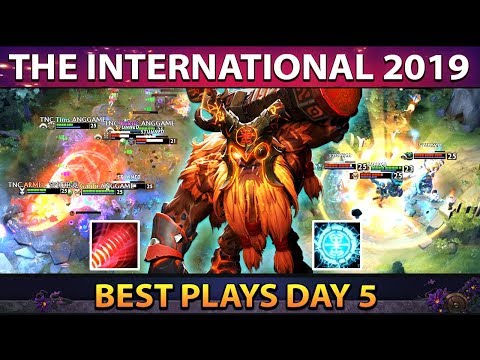 The International 2019 - TI9 Best Plays Main Event - Day 5