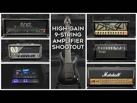HIGH-GAIN Amp Shootout! ENGL, Victory, BluGuitar etc. (9-String Edition)