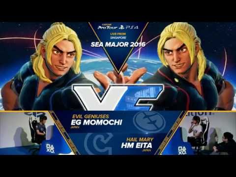 SFV: EG | Momochi vs HM | Eita - SEAM 2016 Losers Finals - CPT 2016