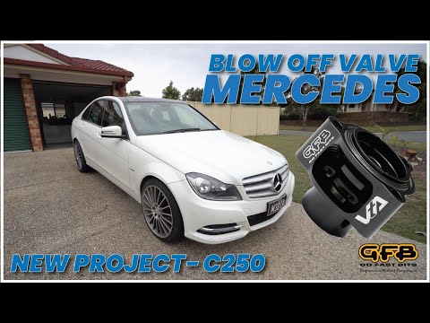 How to Install Blow Off Valve Mercedes C250 Go Fast Bits