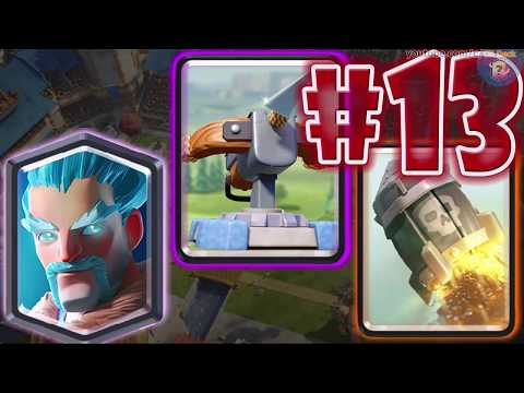 XBow Ice Wizard Tornado Deck #13 🍕🍕🍕 XBow Ice Wizard Deck with Rocket Deck