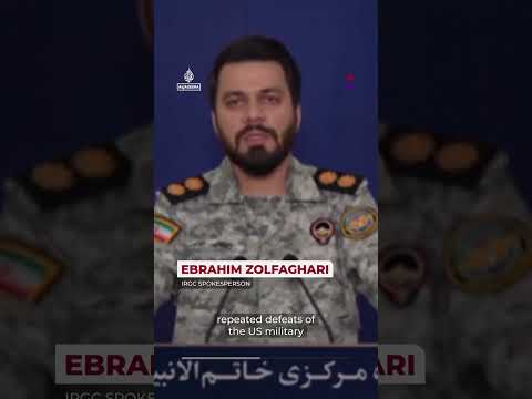 IRGC spokesman vows to continue operations despite Trump's 'rude rhetoric'