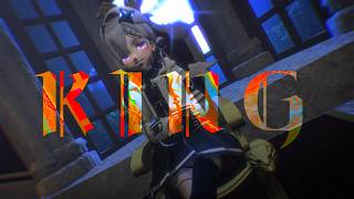 【ホロライブMMD】お仕事衣装でKING【天音かなた】