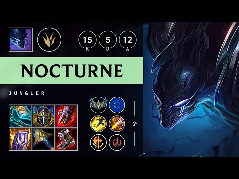 Nocturne Jungle vs Graves: Super CC - EUW Challenger Patch 14.22