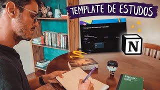 Como estudar MAIS E MELHOR no Notion + Template de estudos GRÁTIS