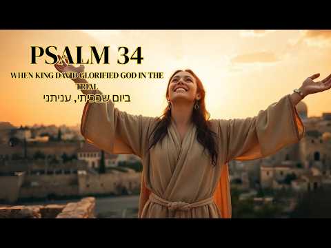 📜 Listen to Psalm 34 as King David worshipped it | 🎵 I WILL PRAISE THE LORD AT ALL TIMES