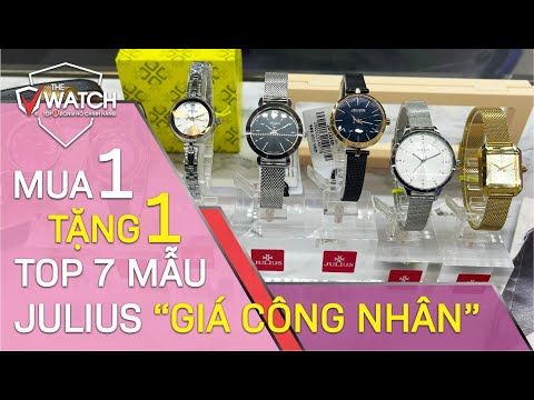 Mua 1 Tặng 1 | Top 7 Mẫu Đồng Hồ Nữ Julius Siêu Hot Giá Công Nhân