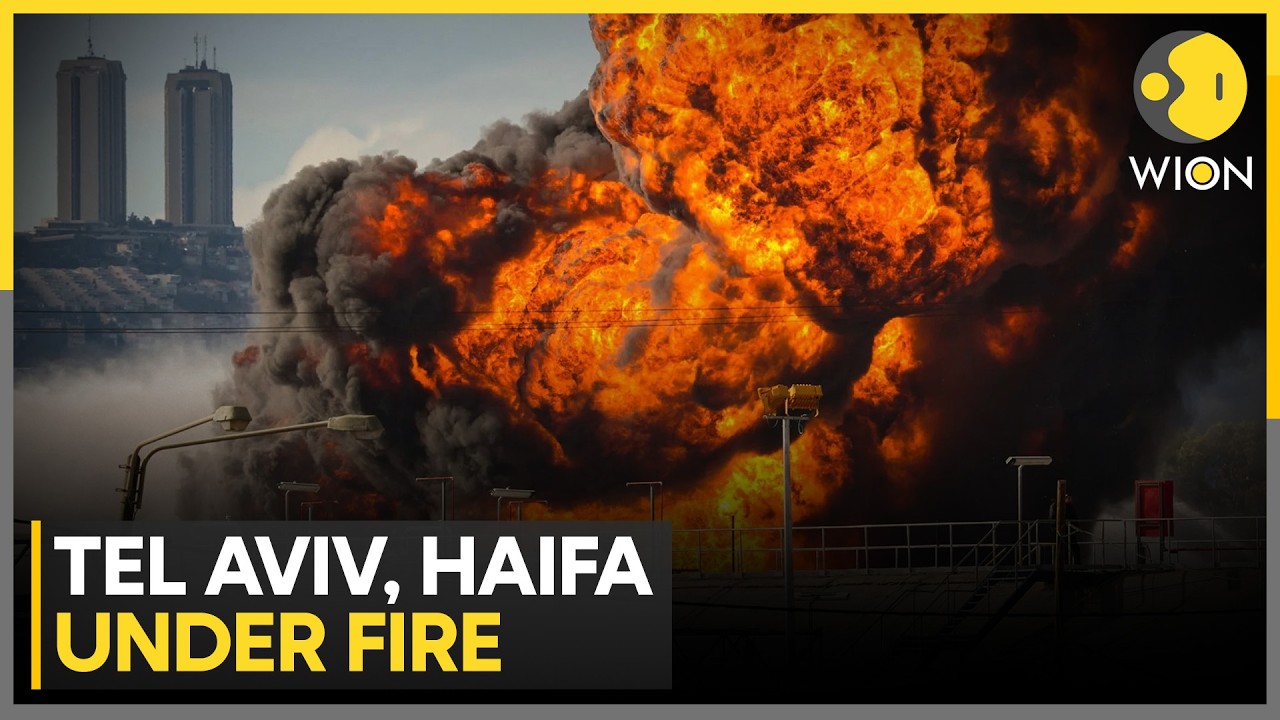 Iran Vows To Continue 'Crushing' Attack as IRGC Launches Massive Strikes on Tel Aviv, Haifa | WION